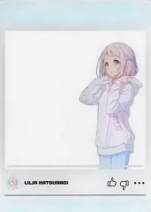 【中古】キャラカード 葛城リーリヤB 公式クリアカード 「学園アイドルマスター」