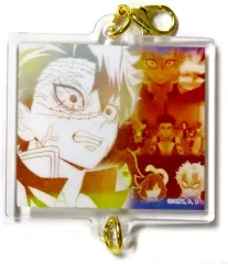【中古】キーホルダー 不死川実弥(デザイン92) 「アニメ 鬼滅の刃 柱展 -そして無限城へ- 柱百景～絆アクリルチャーム15～ 不死川実弥」