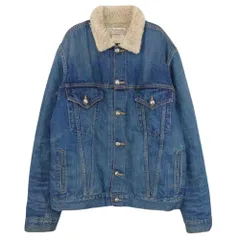 REMI RELIEF レミレリーフ デニム ボア ジャケット インディゴブルー系 XL【中古】のサムネイル
