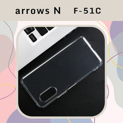 arrows N F-51C 5G ケース ソフト arrows クリア ソフトケース カバー 保護  TPU 透明 F51C
