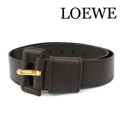 【未使用】ロエベ　LOEWE ベルト　ブラック　スペイン製　男女兼用　希少 2025年最新】Yahoo!オークション -ロエベ ベルトの中古品・新品