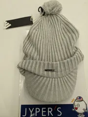 Ld【新品未使用品】アディダス COLD.RDY プレートロゴ バイザーニットキャップ JTC36  ゴルフキャップ 帽子 2024秋冬モデル adidas 日本正規品（葛西店）