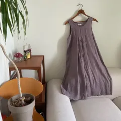 Fog linen work ポグリネンウォーク リトアニア リネン ワンピース