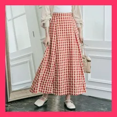 ★スタッフおすすめ★スカート《ギンガムチェックフレアスカート 全3色 2サイズ》【在庫限り】 （イエロー）フリーサイズ(S~M対応) ●全3色！2サイズ！ギンガムチェックフ おすすめ おしゃれ　★売れ筋★　大人気 11179100