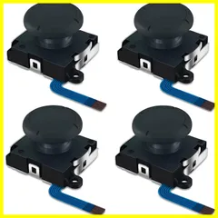 【最短発送】スイッチパーツ Joy-con対応 センサーアナログジョイスティックSwitch用NS switch用ジョイコン対応 右／左 修理ツール Switch用 3Dアナログレバー 修理 joy-con switch 4個セット For SensaBlis