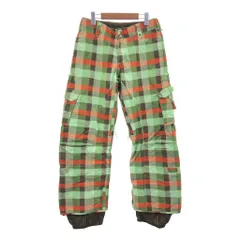 BURTON バートン ストウ カーゴパンツ アウトドア スノースポーツ チェック マルチカラー (メンズ S) 中古 古着 Q2180