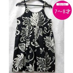 ムームー ドレス キッズ ハワイアン キャミソール 子供用 7歳 8歳 Dress 海外挙式参列用 女の子 幼児 ハワイ直輸入 No.77