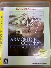アーマード・コア フォーアンサー PS3 ソフト 説明書付き ★ PlayStation3