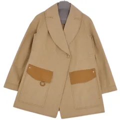 極美品 エルメス HERMES コート 2024SS セリエボタン コットン ギのサムネイル