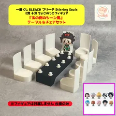 【選べるセット】一番くじ BLEACH Stirring Souls E賞 十刃ちょこのっこフィギュア用 『あの例のシーン風』テーブル＆チェアセット