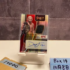2022 Panini Select Deiveson Figueiredo 116/199 直筆サインカード UFC Memorabilia ジャージ Flyweight カード