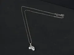 4℃ ヨンドシー SV925 ラインストーン ネックレス ペンダント アクセサリー レディース シルバー系 DK4227のサムネイル