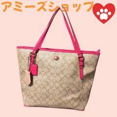 COACH コーチ シグネチャーPVCトートバック F27348
