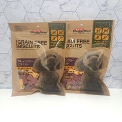 ドギーマン グレインフリー ビスケット 紫いも&さつまいも  140g × 2袋