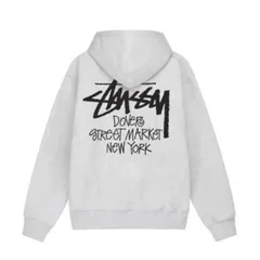 2024年最新】stussy ジップパーカー グレーの人気アイテム - メルカリ