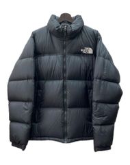 ザノースフェイス THE NORTH FACE NUPTSE JACKET ヌプシ ジャケット ジップアップ ダウン アウトドア アウター 黒 ND92234 ジャケット ロゴ ブラック XLサイズ 104MT-1415