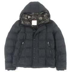 【モンクレール】希少デザイン　ツイードダウンジャケット定価30万円　カバー付き 2025年最新】モンクレール ツイード ダウンの人気アイテム