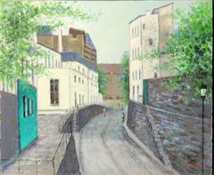 絵画506 油絵/風景/街景/シドニー /ロックス/建物/P10号 - メルカリ