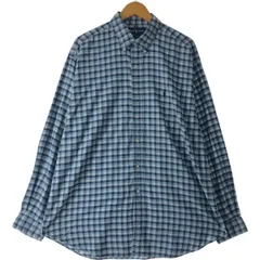 古着 ラルフローレン Ralph Lauren BLAKE 長袖 ボタンダウンチェックシャツ メンズXL相当/eaa570311