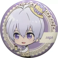 【中古】バッジ・ピンズ(キャラクター) 逢坂壮五 「アイドリッシュセブン×animatecafe トレーディング缶バッジ 王様プリンカフェVer.」