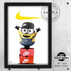 NIKE type☆オマージュアートインテリアポスター＃238☆ナイキ