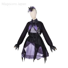 プロセカ　静かな図書室で　Icy rose-lady　朝比奈まふゆ　コスプレ衣装 プロジェクトセカイ カラフルステージ！ feat. 初音ミク 静かな