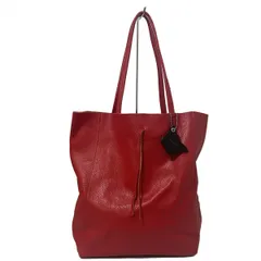 Borse in Pelle(ペレボルサ) トートバッグ - レッド レザー