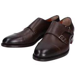 SANTONI 約25.5cm ストレートチップ 1282 イタリア製 冠婚葬祭-