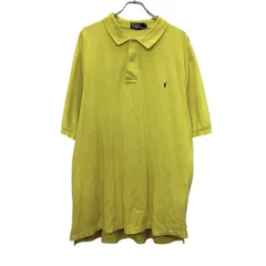 Polo Ralph Lauren 半袖 ポロシャツ ライトイエロー XLT ビッグサイズ 古着卸 アメリカ仕入 a707-5132