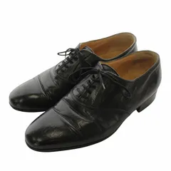 ランバン LANVIN ビジネスシューズ 革靴 レザー ラウンドトゥ 6.5 25cm 黒 ブラック /XZ ■GY18のサムネイル