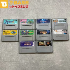 スーパーファミコン/スーファミ/SFC コンバットライブス ヨッシーアイランド 赤川次郎 魔女たちの眠り ロックマンX 等 ソフト10点セット