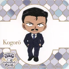 【中古】コースター 毛利小五郎 オリジナルコースター 「名探偵コナンカフェ2025」 ドリンク注文特典 前期