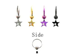 １８Gワンポイントスターリング 耳兼用ボディピアス ヘソピアス へそピアス 耳ピアス 軟骨