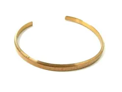 ■美品■ Daniel Wellington ダニエル ウェリントン バングル ブレスレット アクセサリー レディース ゴールド系 DF2676のサムネイル