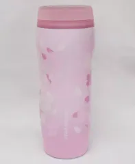 【中古】マグカップ・湯のみ さくら2019 カーヴドステンレスボトルレイヤード355ml 「スターバックスコーヒー」