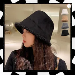バケットハット レディース 暖かい 秋冬 ァー帽子 フェイクファー ふわふわ 折り畳み シルエット 小顔 おしゃれ 可愛い 韓国風 カジュアル お出掛け ボアハット アウトドアぼうし 韓国ファッション 99YHFS-001