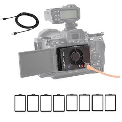 DF DIGITALFOTO カメラ 冷却ファン 半導体 カメラ冷却システム 12-30℃自動温度制御システム カメラファン 静音ファン ソニー