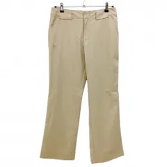 【超美品】アンダーアーマー パンツ ベージュ シンプル  メンズ LG ゴルフウェア UNDER ARMOUR