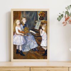 ルノワール 、【化粧する少女】、希少画集画、新品高級額・額装付 ルノワール 少女の肖像 額装 アート - メルカリ