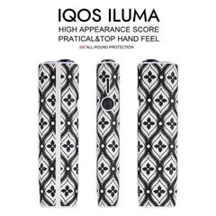 【イルマワン アイ対応】アイコス イルマワン ILUMA i ケース 保護ケース iqosイルマワン イルマワンカバー NEK 耐衝撃 おしゃれ iqos iluma one 専用 IQOSイルマワン保護ケース  7986770 (12) 更紗・ブラック