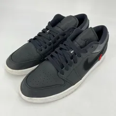 【イオン広店】 中古 NIKE AIR JORDAN | ナイキ　エアー　ジョーダン スニーカー PARIS SAINT GERMAIN AIR JORDAN 1 LOW PSG CK0687-001 ブラック 29cm 【126】のサムネイル