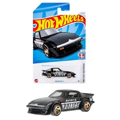 ホットウィール(Hot Wheels) ベーシックカー マツダ RX-7 乗り物おもちゃ ミニカー 3歳から ブラック HXR18 1