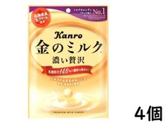 カンロ 金のミルクキャンディ 80g ×4個 賞味期限2024/09