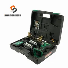 ☆中古品☆makita マキタ 14.4V 充電式インパクトドライバ MTD001DSX バッテリー2個(14.4V 1.5Ah) 充電器 ケース付 110398