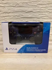 新品　ワイヤレスコントローラー (DUALSHOCK 4) ミッドナイト・ブルー (CUH-ZCT2J22)