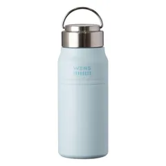 【新着商品】保温 真空断熱 ステンレス マグボトル 保冷 スクリュー 直飲み 洗いやすい 500ml アウトドア WENS ウェンズ 水筒 530ml シーソルト 水色 アトラス ブルー 白湯 AWPB-501SES