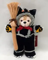 【中古】ぬいぐるみ ダッフィー(ケープコッド・シーズン第4弾/黒猫) ぬいぐるみバッジ 「ジャーニーズ・ウィズ・ダッフィー アンコール・コレクション」 ディズニーシー限定