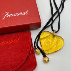 2025年最新】バカラペンダントハートイエローの人気アイテム - メルカリ