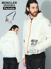 MONCLER (モンクレール) フード フルジップ ライトダウン ジャケット ARDON MCGNARDON3 メンズ ブランド (ホワイト(04A))