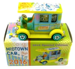 【中古】トミカ ミッドタウンキャブ 2016Ver.(イエロー×ライトブルー) 「トミカ」 東京ディズニーリゾート限定